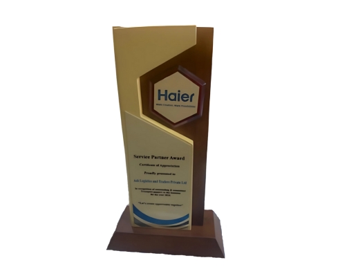 service partner award by Haier